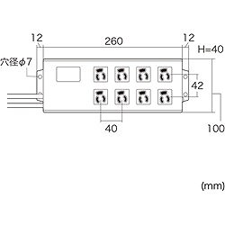 SANWA ノイズフィルタタップ TAP3803NFN オフィス 住設用品 OA用品 OAタップ(代引不可)【送料無料】_2