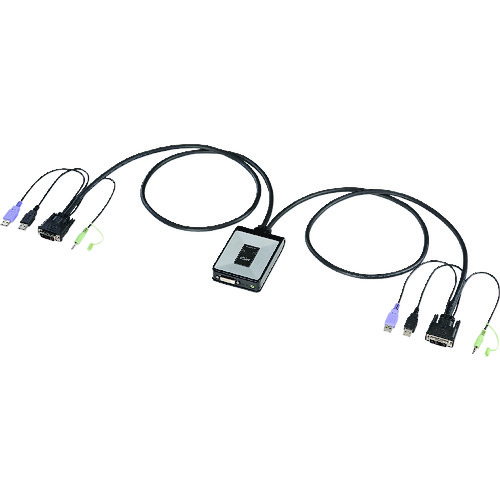 SANWA パソコン自動切替器(2:1) SWKVM2DUN オフィス 住設用品 OA用品 周辺機器(代引不可)【送料無料】