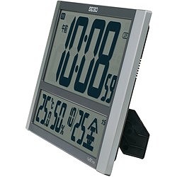 SEIKO 電波時計 セイコーネクスタイム ZS450S 銀色 230×400×27mm ZS450S オフィス 住設用品 オフィス備品 時計(代引不可)【送料無料】_1