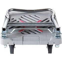 ダンディ W740×D465プラスチック台車 ダンディXシリーズ タイプXL 折りたたみ式 W740×D465 UXLLSC 搬送機器 運搬台車 樹脂製運搬車(代引不可)【送料無料】_4