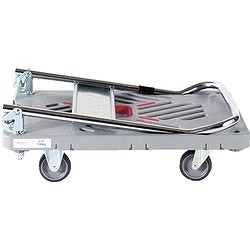 ダンディ W740×D465プラスチック台車 ダンディXシリーズ タイプXL 折りたたみ式 W740×D465 UXLLSC 搬送機器 運搬台車 樹脂製運搬車(代引不可)【送料無料】_6