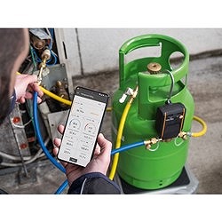TESTO スマートスケール testo 560i 自動充填セット TESTO560ISET 手作業工具 水道 空調配管用工具 マニホールド(代引不可)【送料無料】_3