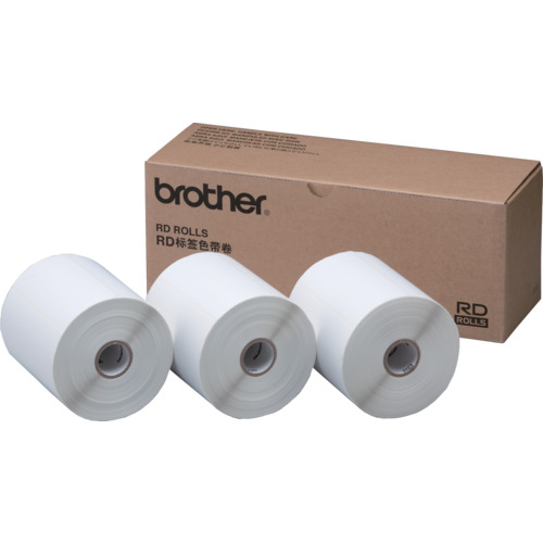 brother RDロール(TDシリーズ用) プレカット紙テープ 幅102mm×長さ50mm RDS03J1 オフィス 住設用品 オフィス備品 ラベル用品(代引不可)【送料無料】