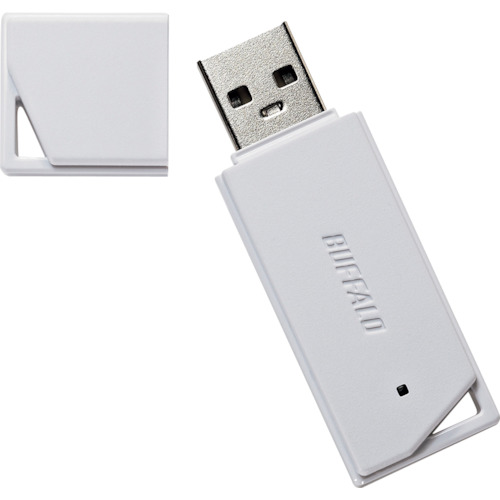 BUFFALO USB2.0 どっちもUSBメモリー 16GB ホワイト RUF2KR16GAWH オフィス 住設用品 OA用品 メモリ(代引不可)