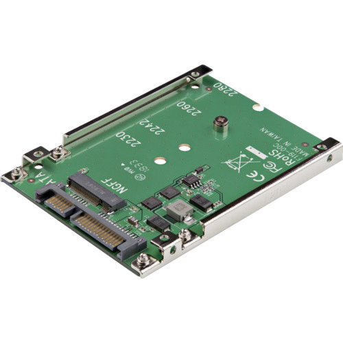 StarTech HDDコンバーター/M.2 SATA SSD - 2.5インチ SATA/アダプタ基盤 SAT32M225 電子機器 電気 電子部品 通信機器(代引不可)【送料無料】