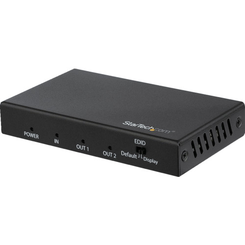 StarTech ビデオスプリッター/HDMI/1入力2出力/4K60Hz/EDID/HDCP 2.2 ST122HD202 電子機器 電気 電子部品 通信機器(代引不可)【送料無料】