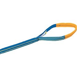 シライ ベルトスリング シグナルスリング[[R上]]HG エコ見澄ます允許商いもの SGE4E(JIS4カテゴリー化) 両端目玉形 100粍幅×長さ6.0m SGE4E1006 荷役装具 吊りクランプ スリング 荷締機 ベルトスリング(代引不可)【送