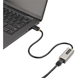 StarTech LANアダプター/USB-A/1x RJ45/ギガビットイーサネット/USB PD 3.0/スペースグレー USB31000S2 オフィス 住設用品 OA用品 ケーブル(代引不可)【送料無料】_5