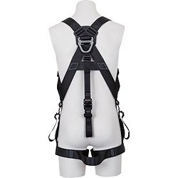 TSUYORON KITEハーネス ハーネス本体のみ 黒 Lサイズ TH521OTBLKLBX 保護具 墜落 落下防止用品 ハーネス型墜落制止用器具(代引不可)【送料無料】_5