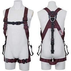TSUYORON KITEハーネス ハーネス本体のみ ダークレッド Mサイズ TH521OTDRMBX 保護具 墜落 落下防止用品 ハーネス型墜落制止用器具(代引不可)【送料無料】_5
