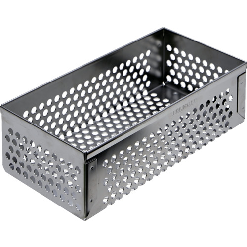 TRUSCO ステンレスパンチングボックス 小 204X104X60mm SPB01 研究用品 ボトル 容器 カゴ(代引不可)【送料無料】