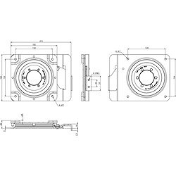 KOYOENG 回転金具 TSシリーズ TSLK 物流 保管用品 作業台 回転台(代引不可)【送料無料】_1
