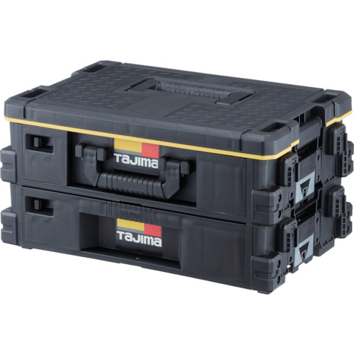 タジマ セフ引出しボックス2段セット TBHBOX2 手作業工具 工具箱 システムボックス(代引不可)【送料無料】