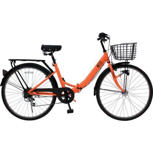 TRUSCO 災害時用ノーパンク自転車 ハザードランナー シティタイプ 26インチ THRC5526 搬送機器 運搬車輌機器 自転車(代引不可)【送料無料】