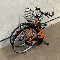 TRUSCO 災害時用ノーパンク自転車 ハザードランナー シティタイプ 26インチ THRC5526 搬送機器 運搬車輌機器 自転車(代引不可)【送料無料】_1