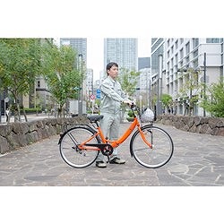TRUSCO 災害時用ノーパンク自転車 ハザードランナー シティタイプ 26インチ THRC5526 搬送機器 運搬車輌機器 自転車(代引不可)【送料無料】_3