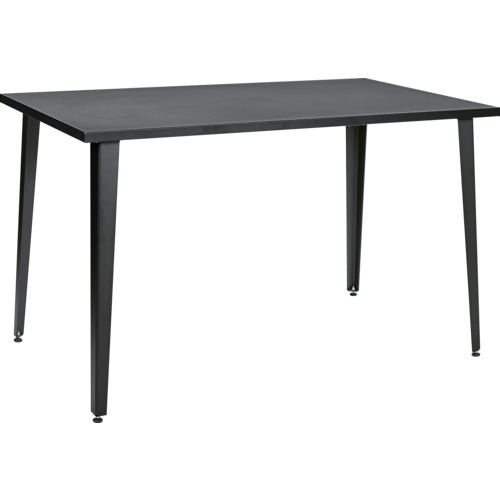 TRUSCO 超軽量アルミデスク ブラック 1200x700x720 ULAD1270BK オフィス 住設用品 オフィス家具 会議用テーブル(代引不可)【送料無料】