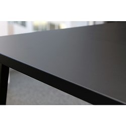 TRUSCO 超軽量アルミデスク ブラック 1200x700x720 ULAD1270BK オフィス 住設用品 オフィス家具 会議用テーブル(代引不可)【送料無料】_7