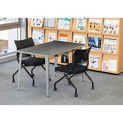 TRUSCO 超軽量アルミデスク シルバー 1200x700x720 ULAD1270SV オフィス 住設用品 オフィス家具 会議用テーブル(代引不可)【送料無料】_1