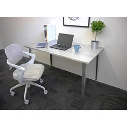 TRUSCO 超軽量アルミデスク シルバー 1200x700x720 ULAD1270SV オフィス 住設用品 オフィス家具 会議用テーブル(代引不可)【送料無料】_5