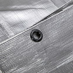 TRUSCO UVシルバーシートエコノミー #4000 5.4m×5.4m SSL405454 梱包用品 シート ロープ UVシート(代引不可)【送料無料】_3