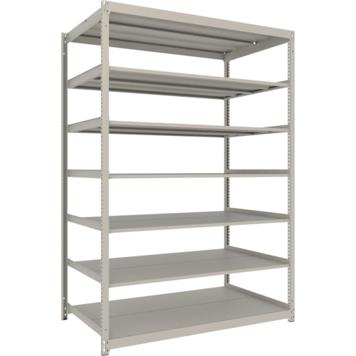 TRUSCO スチールラック 薄型ラック(耐荷重100Kg)1500×875×H2400