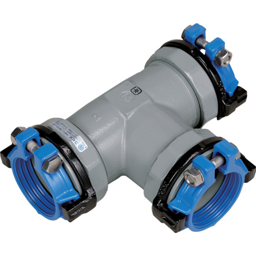 SKカワニシ 高密度ポリエチレン管用継手 SKXナット付チーズ ISO-P50×ISO-P50 SKXSISOP50XISOP50 工事 照明用品 管工機材 水道配管資材(代引不可)【送料無料】