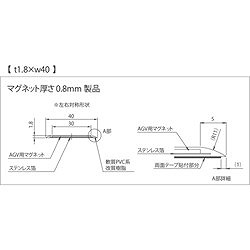 積水 AGV誘導用磁気テープ コーナータイプ AGV用被覆マグネットシート 1.8mm X40mm X25m ミドリ RHIFUKUMG1.8X40X25G 搬送機器 運搬車輌機器 自動搬送車(代引不可)【送料無料】_5
