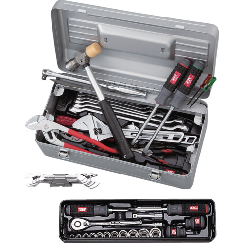 KTC 工具セット[48点] SK3482S 手作業工具 工具セット 手提げタイプ(代引不可)【送料無料】