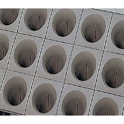 テラモト シュート式傘立て オブリークアーバン(12本収納)グレー UB2852126 オフィス 住設用品 オフィス家具 傘立て(代引不可)【送料無料】