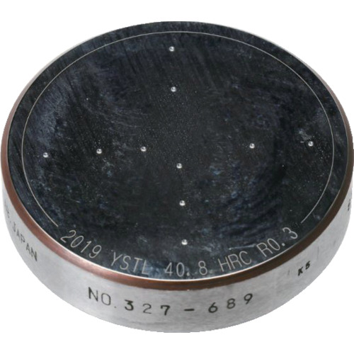 山本科学工具 硬さ基準片 HRC ロックウェルC HRC30 測定 計測用品 工業用計測機器 硬さ基準片(代引不可)【送料無料】