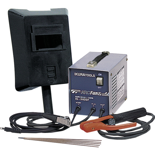 育良 ア-クファン(40101) ISH40BF 工事 照明用品 溶接用品 電気溶接機(代引不可)【送料無料】