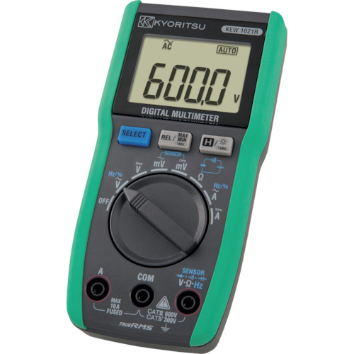 KYORITSU 1021R デジタルマルチメータ KEW1021R 測定 計測用品 工業用計測機器 マルチメーター(代引不可)【送料無料】