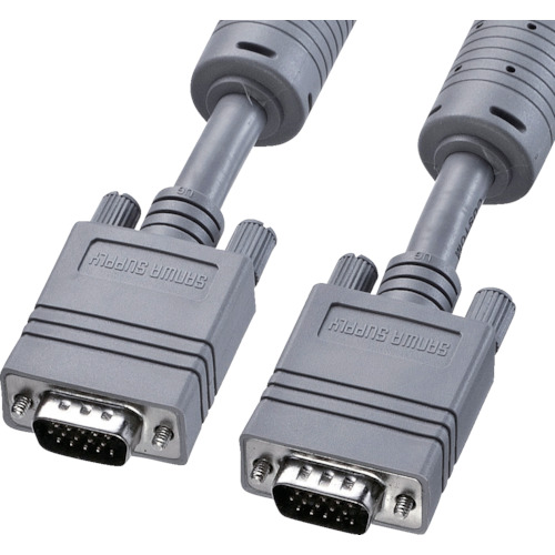 SANWA ディスプレイケーブルグレー 有線テレビ長15m KBCHD1515K2 陰電子器機 電設架線部分品 ローカルエリアネットワーク有線テレビ(代引不可)【貨物輸送無料】