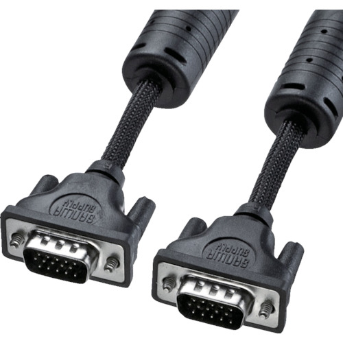 SANWA ディスプレイケーブル ナイロンメッシュタイプ KCNMV50K 電子機器 電気 電子部品 ケーブル(代引不可)【送料無料】