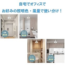 KING JIM センサ-付LEDサ-キュレ-タ-シロ LPSLC10W 環境改善用品 環境