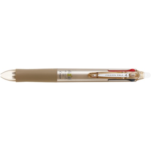 PILOT まとめ買い 消せるボールペン フリクションボール4 0.5 黒 赤 青 緑4色ボールペン シャンパンゴールド 10本セット LKFB80EFCGD10P オフィス 住設用品 文房具 筆記具(代引不可)【送料無料】