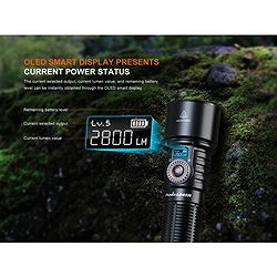 FENIX 充電式LEDライト LD45R(液晶ディスプレイタイプ) LD45R 工事