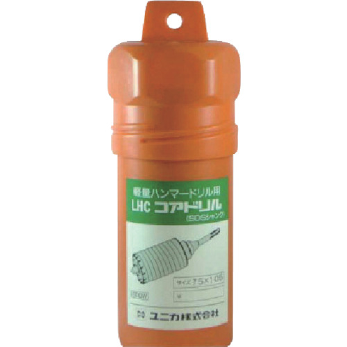 UNIKA 軽量ハンマードリル用コアドリル 38mm LHC38S 切削工具 穴あけ工具 コアドリル(代引不可)【送料無料】