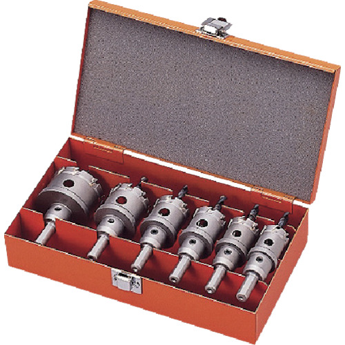 UNIKA メタコアトリプル ツールボックスセット TB-25 MCTRTB25 切削工具 穴あけ工具 コアドリル(代引不可)【送料無料】