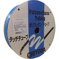 チヨダ メガタッチチューブライトブルー 8mm/100m MTP8LB100M 空圧用品 流体継手 チューブ エアチューブ ホース(代引不可)【送料無料】_1
