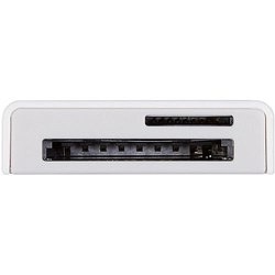 ELECOM Lightningカードリーダー SD+microSD対応 Type-C変換アダプタ ケーブル7cm MRLC201WH オフィス 住設用品 OA用品 メモリ(代引不可)【送料無料】_1