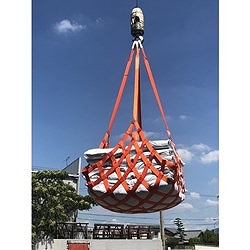 丸善織物 モッコタイプスリング 25mm幅 2M角 エンドレスタイプ MO2520A 荷役用品 吊りクランプ スリング 荷締機 モッコ(代引不可)【送料無料】_3