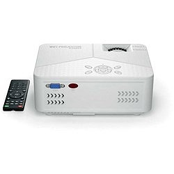 AREA 小型三脚付LEDプロジェクター MSPJHD03BWH オフィス 住設用品 OA