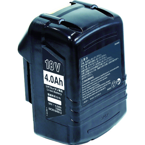 日東 【都度見積品】CLA-2200A用電池パック 18V 4.0Ah 50671(TB09867) NO.50671 電動 油圧 空圧工具 電動工具 磁気ボール盤(代引不可)【送料無料】