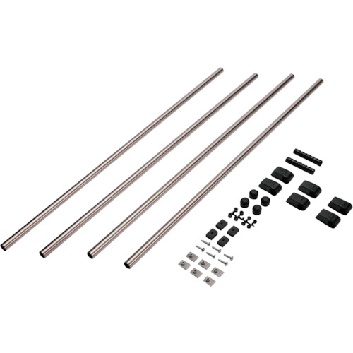 Carmate サイドバーL2200 NS122 工事 照明用品 はしご 脚立 はしご(代引不可)【送料無料】
