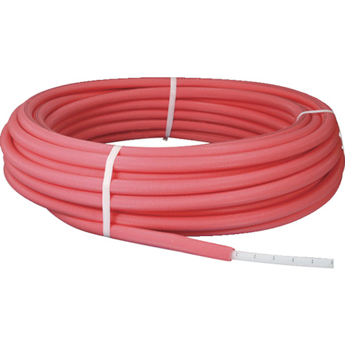 オンダ製作所 架橋ポリエチレン管 被覆イージーカポリパイプW ピンク 5mm被覆 13A 30m PEX13CPP5Y30 工事 照明用品 管工機材 水道配管資材(代引不可)【送料無料】