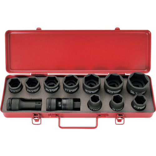 TOP インパクト用ソケットセット PT1736XUS 手作業工具 ソケットレンチ インパクト用ソケット(代引不可)【送料無料】