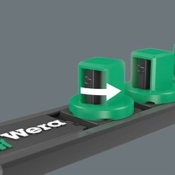 Wera 9607マグネットレールBインパクター1 5451 手作業工具 ソケットレンチ ソケット(代引不可)【送料無料】_3