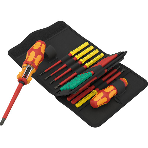 Wera 差替式クラフトフォームコンパクト VDE 17 RA 1 6618 手作業工具 絶縁用品 絶縁レンチ スパナ(代引不可)【送料無料】
